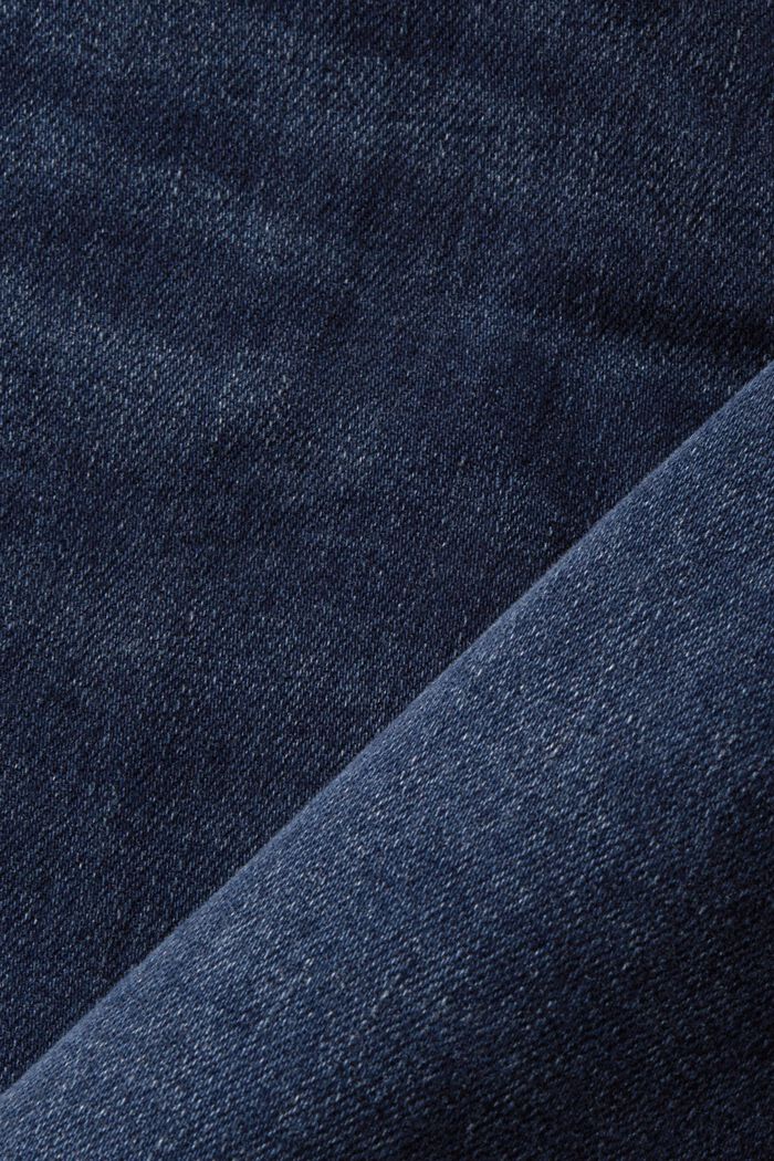 Schmale Jeans mit mittlerer Bundhöhe, BLUE BLACK, detail image number 5