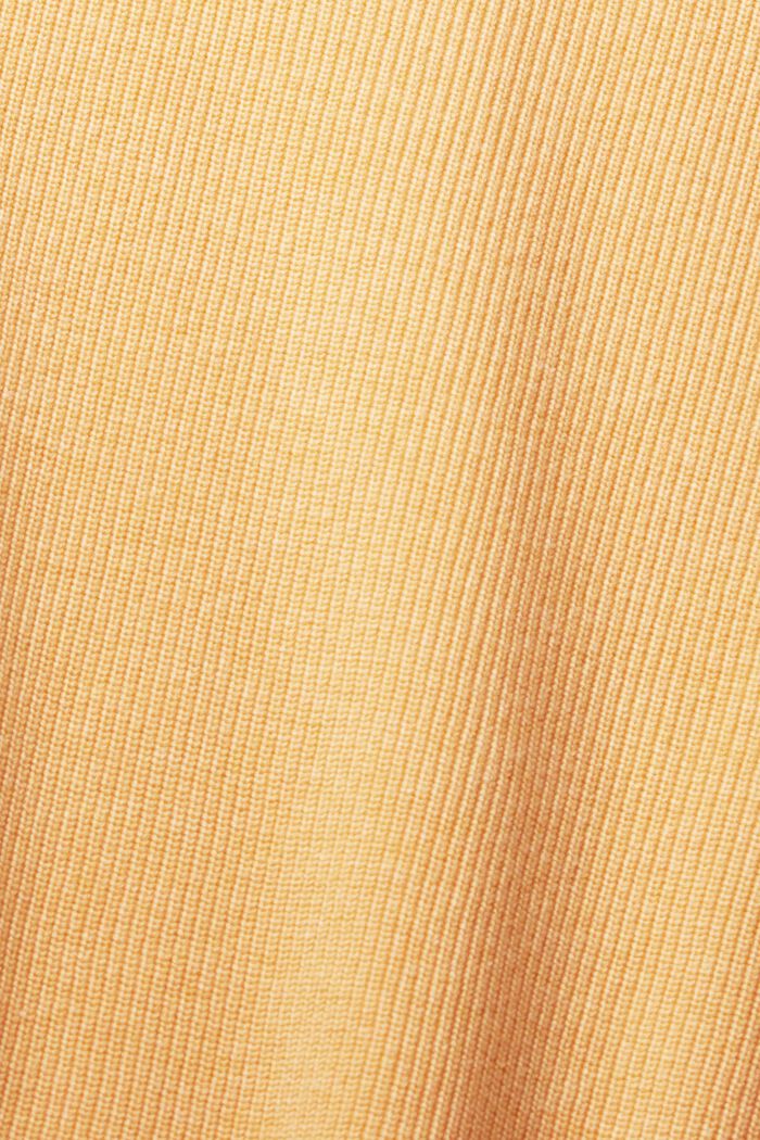 Pullover mit Rundhalsausschnitt, 100 % Baumwolle, PEACH, detail image number 1