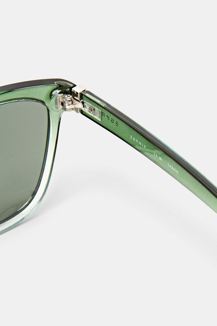 Cateye-Sonnenbrille mit Farbverlauf, GREEN, detail image number 3