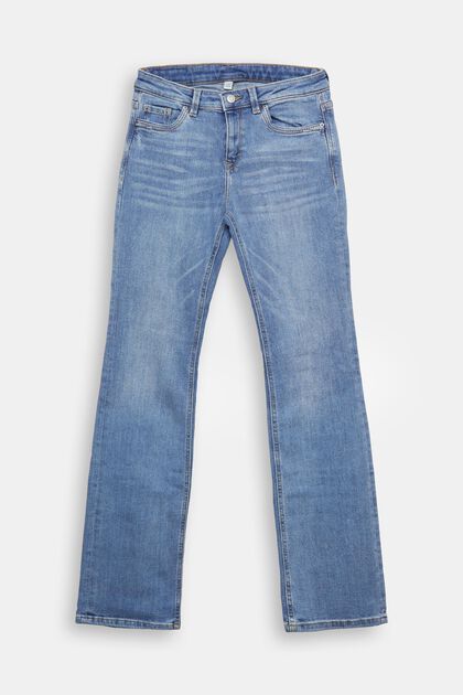 Superstretch-Jeans mit Organic Cotton, BLUE MEDIUM WASHED, overview