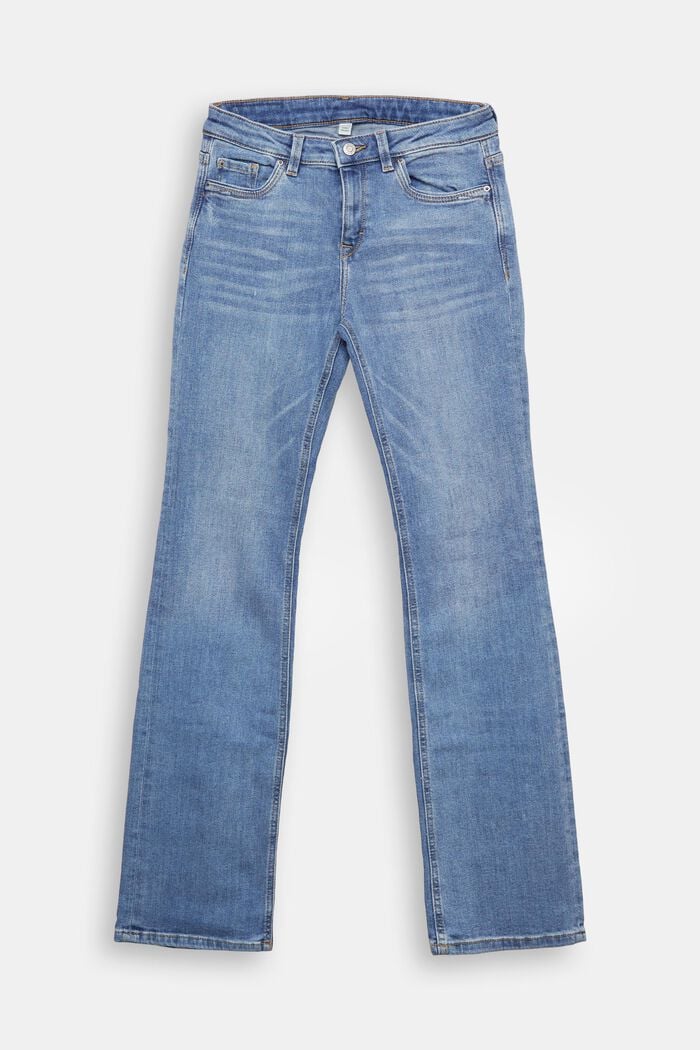 Superstretch-Jeans mit Organic Cotton, BLUE MEDIUM WASHED, detail image number 8