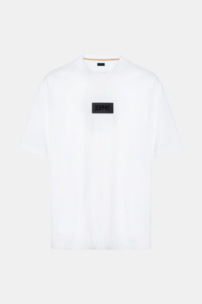T-Shirt im Boxy-Style, WHITE, detail image number 4