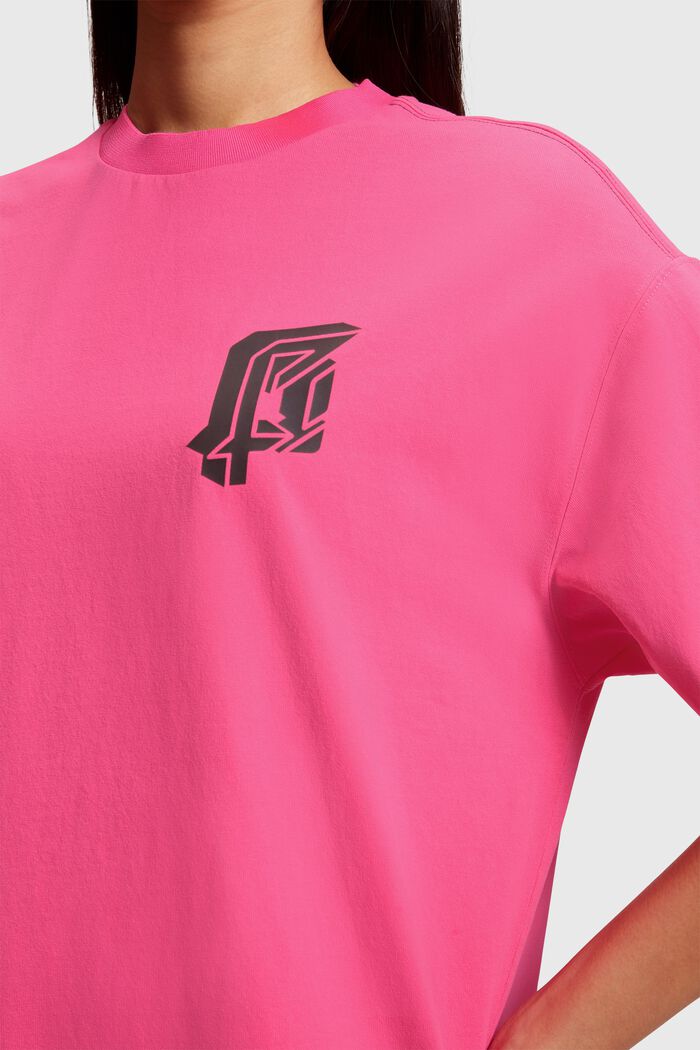 Neon Pop T-Shirt-Kleid, PINK, detail image number 2
