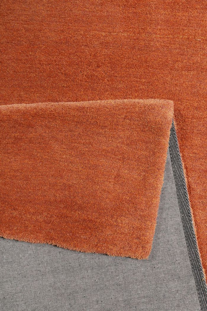 Hochflor-Teppich in vielen Trendfarben, ORANGE, detail image number 2