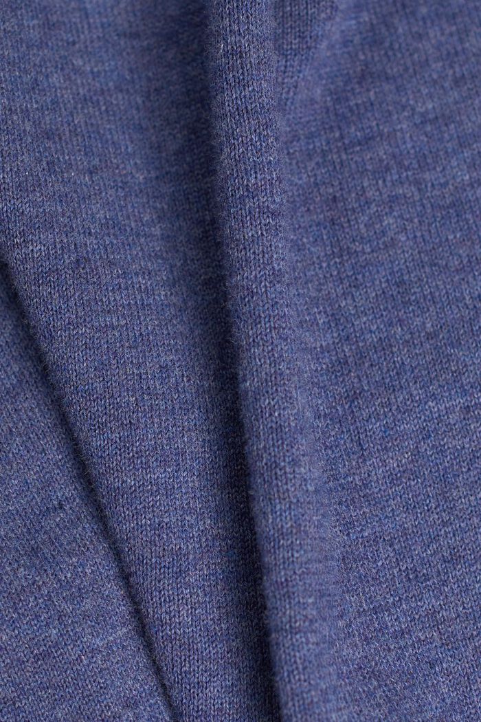 Kapuzenpullover aus Strick, GREY BLUE, detail image number 1