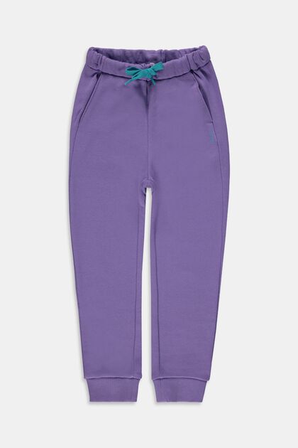 Pants knitted, DARK MAUVE, overview