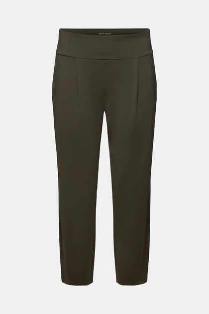 Gecroppte Jersey-Jogger-Pants mit E-DRY-Finish