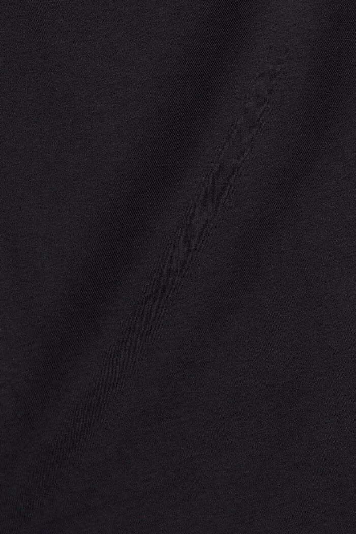 Basic Tanktop aus 100% Organic Cotton, BLACK, detail image number 4