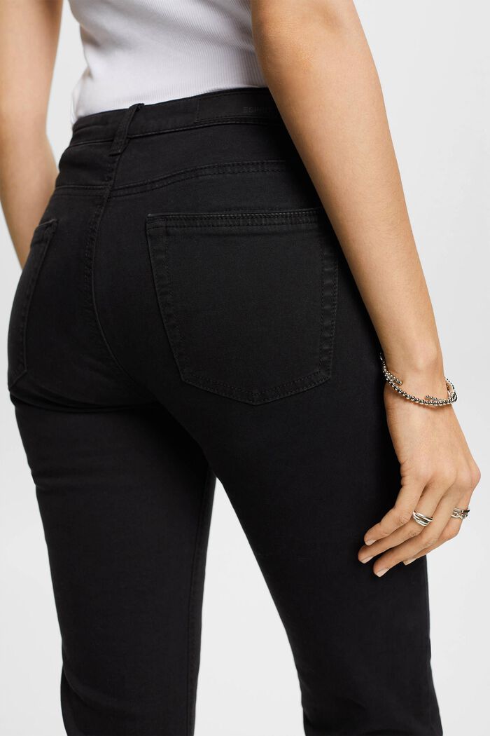 Capri-Jeans, Mid-Rise, BLACK, detail image number 4
