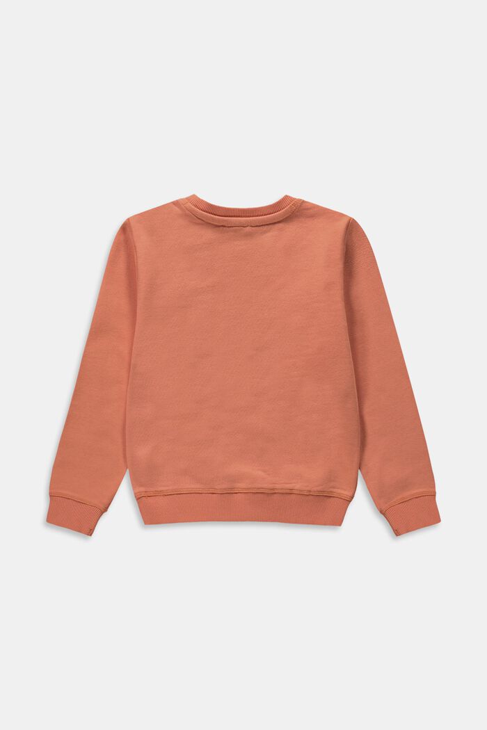 Sweatshirt mit buntem Logo, 100% Baumwolle
