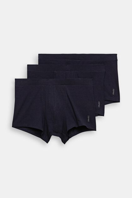 Multipack Herren-Shorts aus Baumwollmix mit Stretch, NAVY, overview