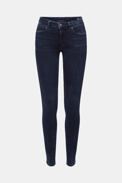 Jeans mit Stretchkomfort, BLUE BLACK, overview