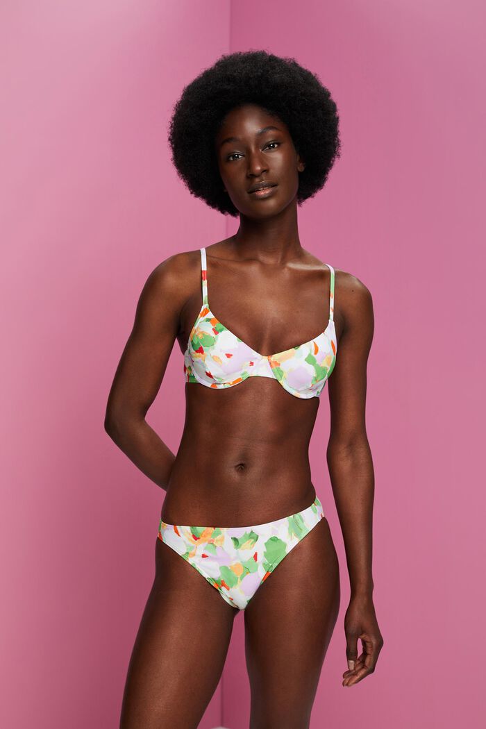 Recycelt: Bügel-Bikinitop, GREEN, detail image number 0