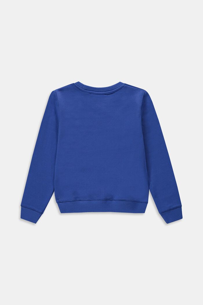Baumwoll-Sweatshirt mit Print, BLUE LAVENDER, detail image number 1