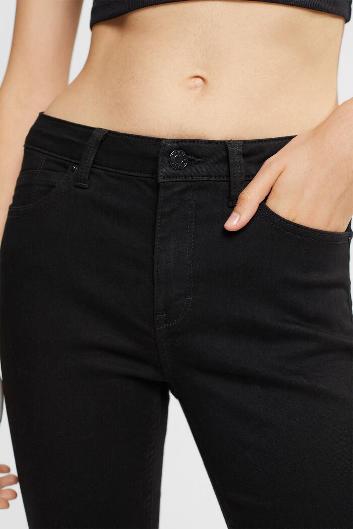 Jeans aus Baumwoll-Mix mit Stretchkomfort, BLACK RINSE, detail image number 3