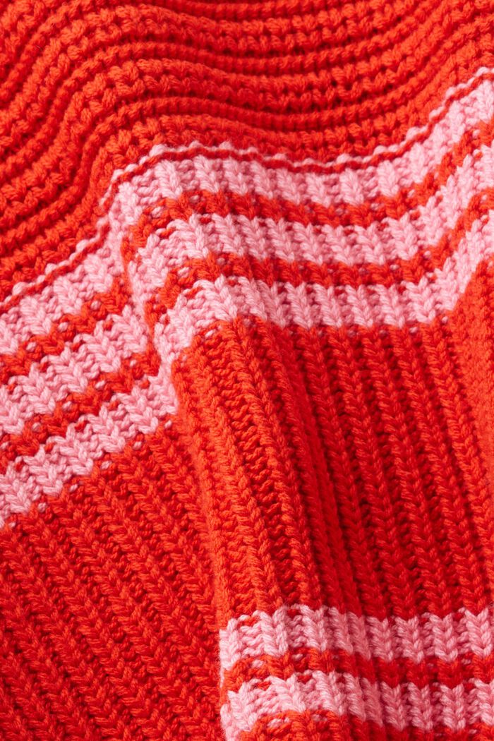 Pullover aus Grobstrick, NEW RED, detail image number 6