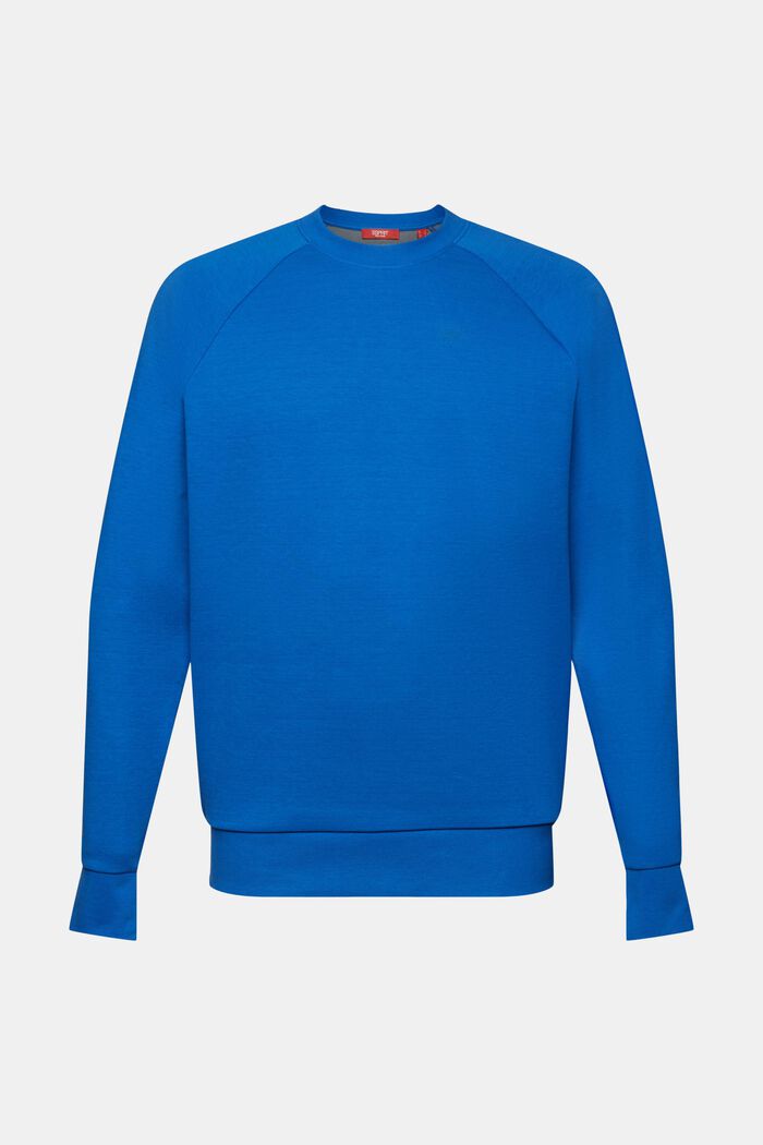 Klassisches Sweatshirt, Baumwollmix, BRIGHT BLUE, detail image number 6
