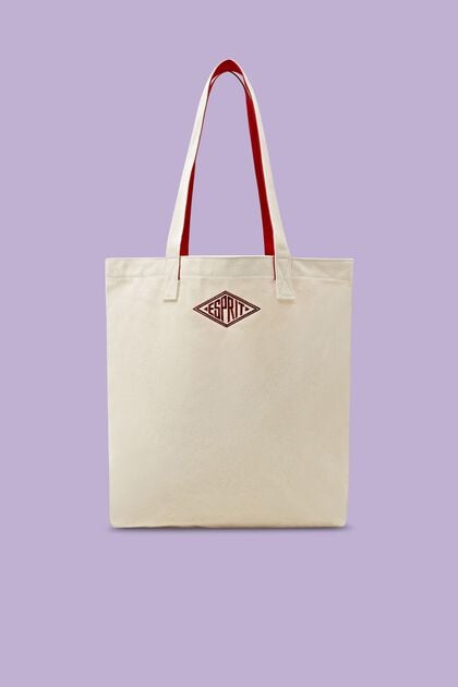 Tote Bag aus Baumwolle mit Logo