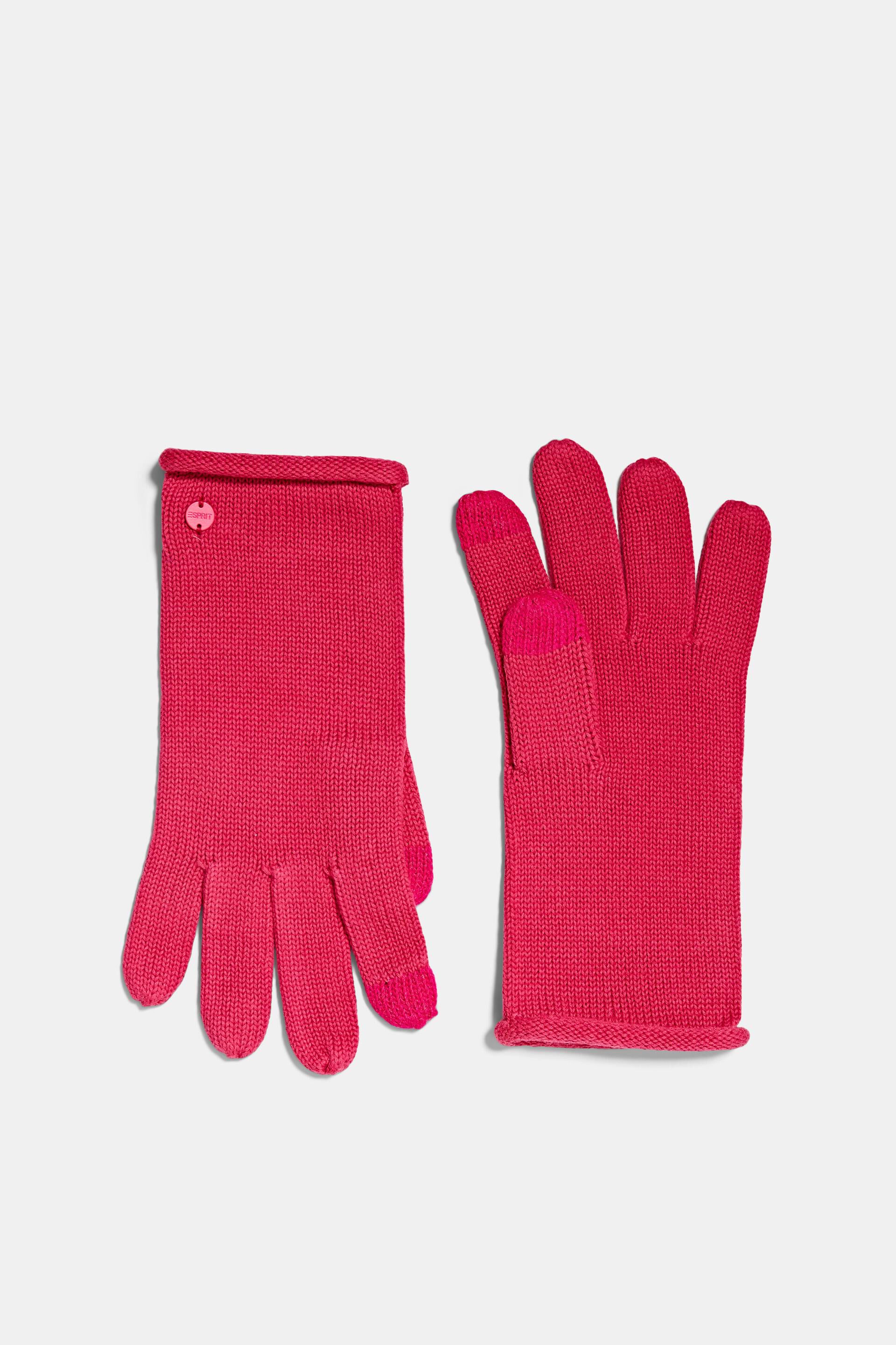 Rot Einheitlich DAMEN Accessoires Handschue Rabatt 89 % NoName Handschue 