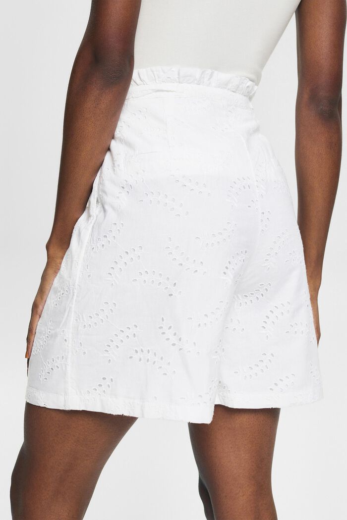 Shorts woven, WHITE, detail image number 4