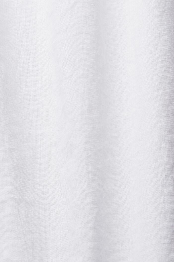 Leichtes Hemdblusenkleid, WHITE, detail image number 4