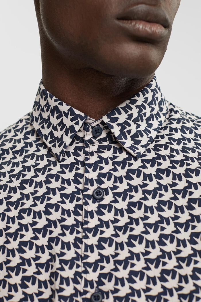 Shirt mit Allover-Print, NAVY, detail image number 2