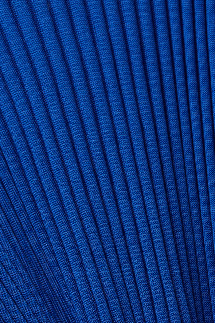 Rippstrickpullover, BRIGHT BLUE, detail image number 5