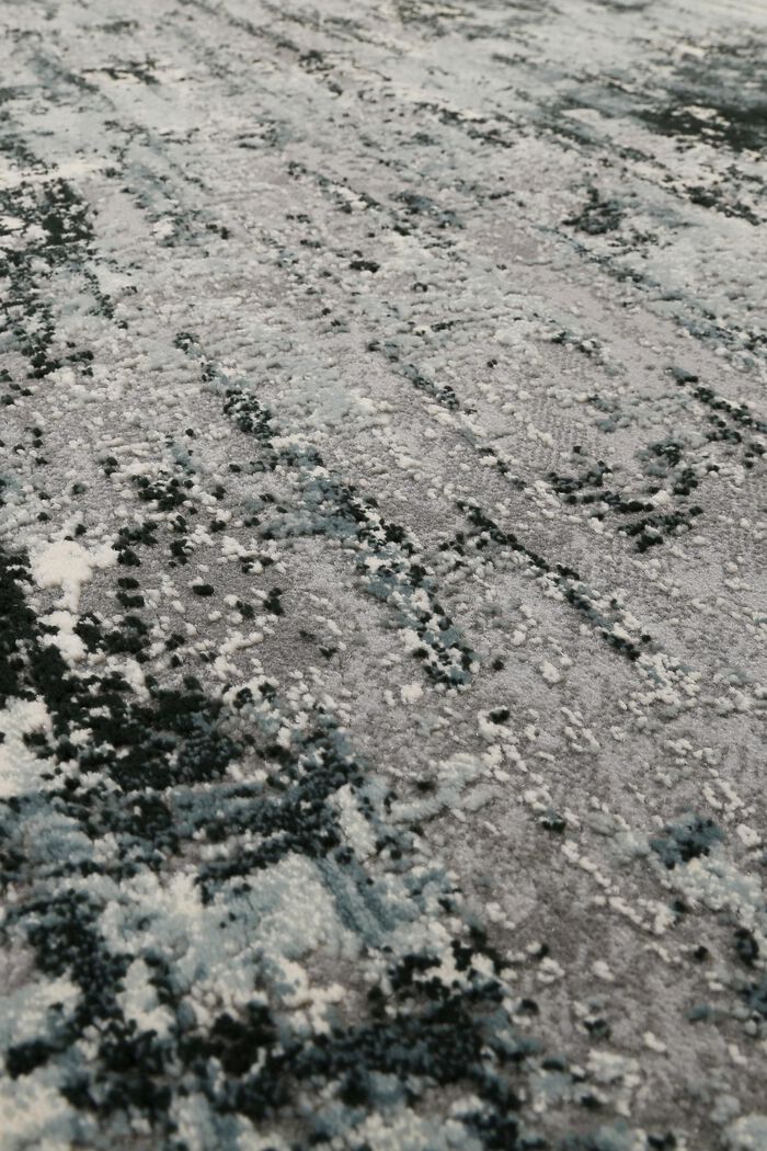 Kurzflor-Teppich mit Melange-Effekt, GREY, detail image number 1