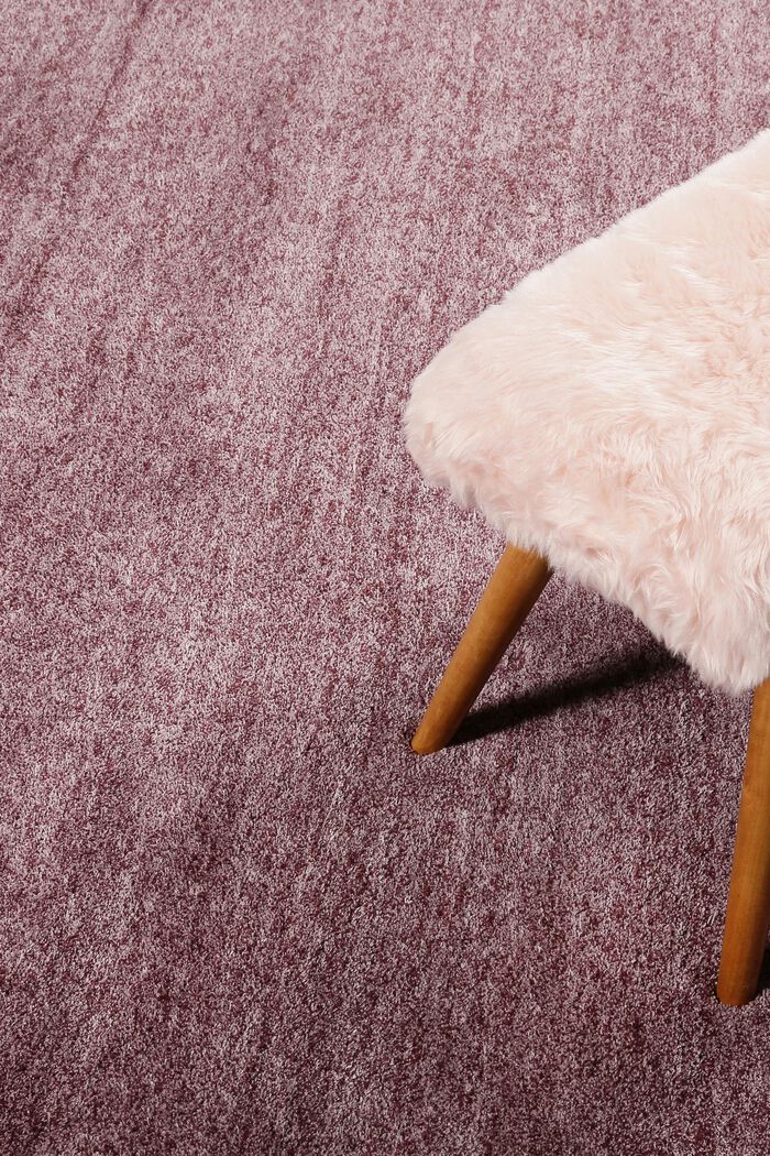 Hochflor-Teppich in vielen Trendfarben, BERRY, detail image number 3