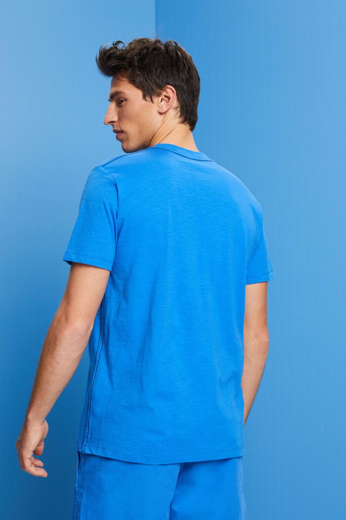 T-Shirt aus Baumwolljersey, BRIGHT BLUE, detail image number 3