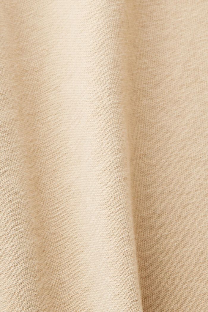 Jersey-T-Shirt, 100% Baumwolle, SAND, detail image number 5