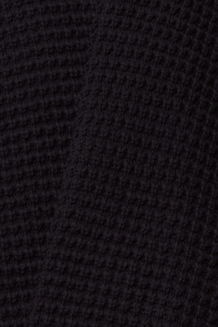 Pullover aus Strukturstrick, BLACK, detail image number 5