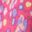 Florale Bluse mit V-Ausschnitt und Knöpfen, PINK FUCHSIA, swatch