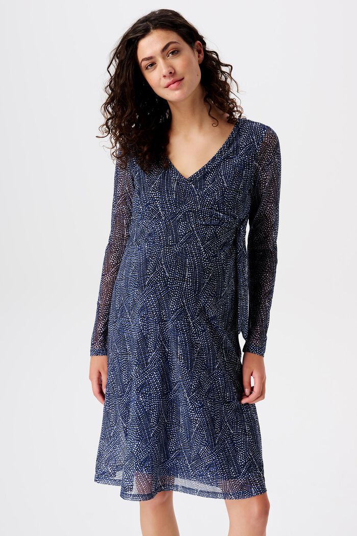 Dresses knitted, DARK BLUE, detail image number 0