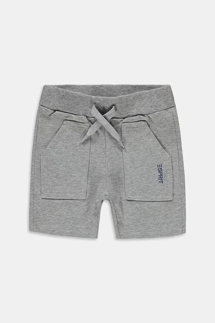 Shorts knitted, LIGHT GREY, overview