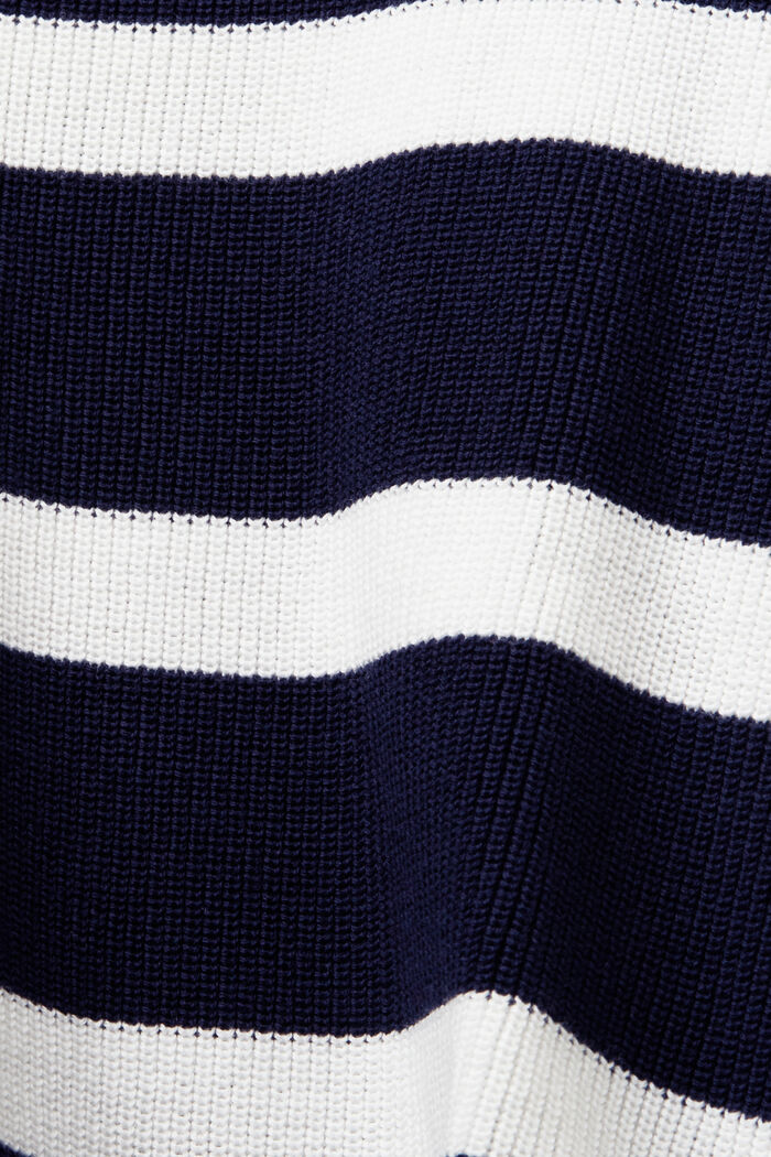 Pullover mit Fledermausärmeln, 100 % Baumwolle, NAVY, detail image number 5