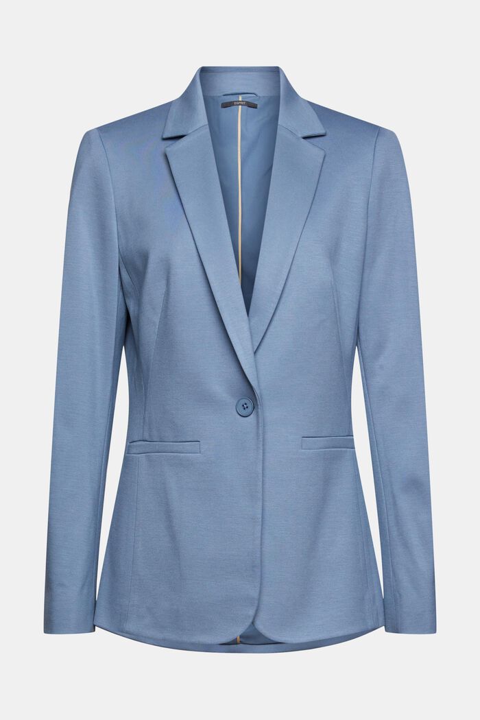 SOFT PUNTO Mix + Match Jersey-Blazer, GREY BLUE, detail image number 6