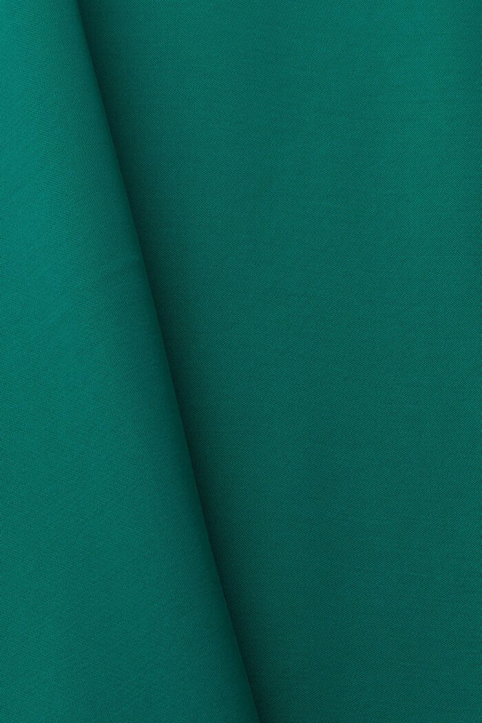 Midikleid aus Satin, EMERALD GREEN, detail image number 5
