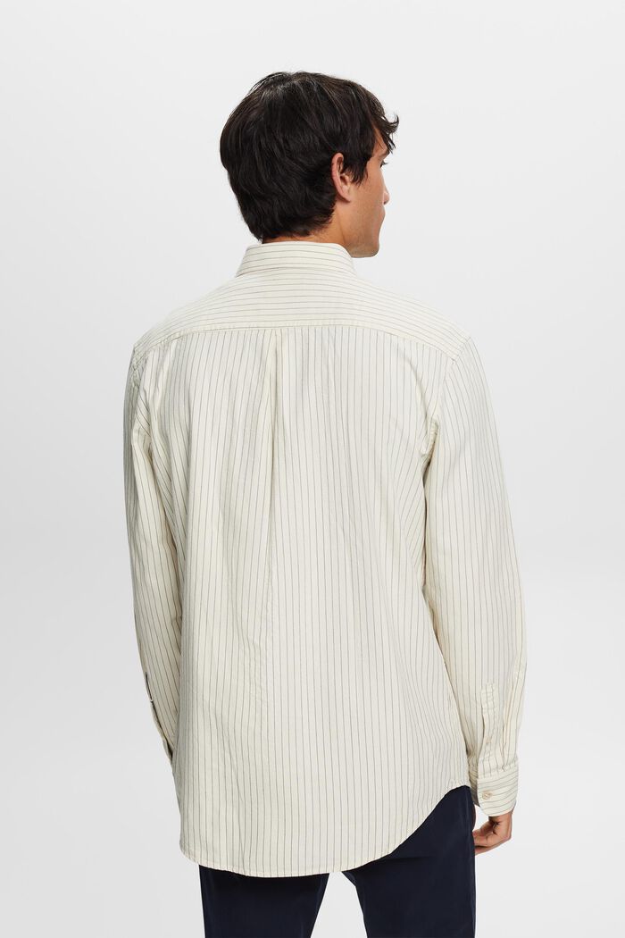 Twill-Hemd mit Nadelstreifen, 100 % Baumwolle, ICE, detail image number 3