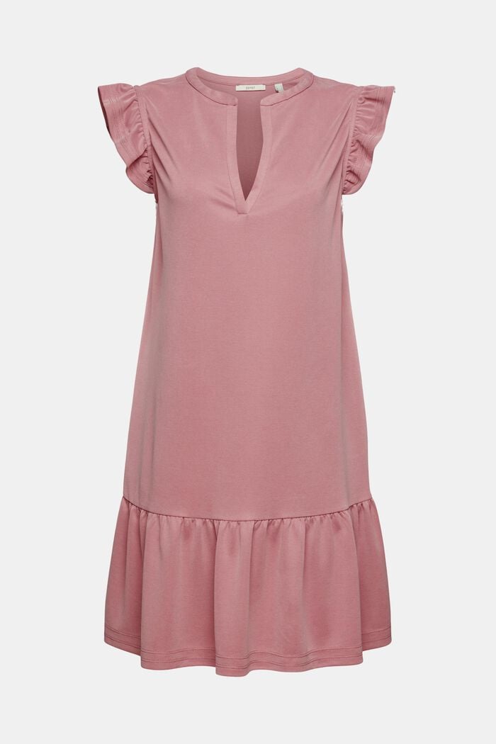 Jersey-Kleid mit TENCEL ™, MAUVE, detail image number 5