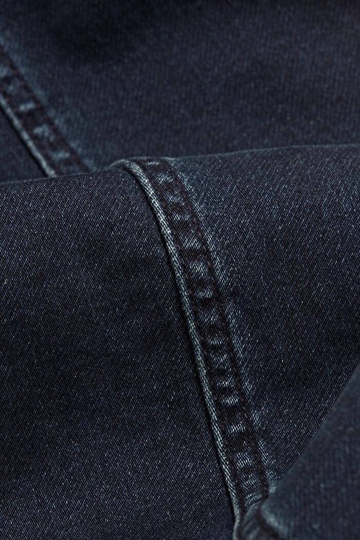 Stretch-Jeans aus Bio-Baumwoll-Mix, BLUE RINSE, detail image number 3