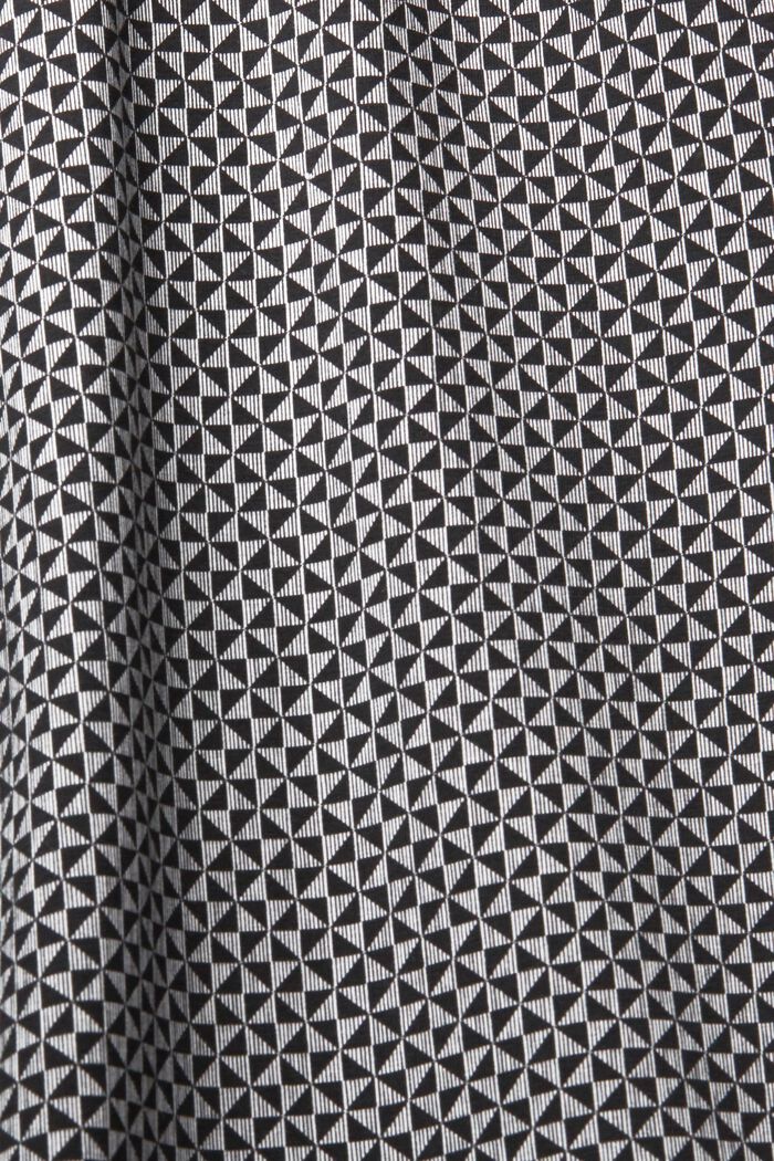 Jersey-Hose mit Print und Spitze, BLACK, detail image number 5
