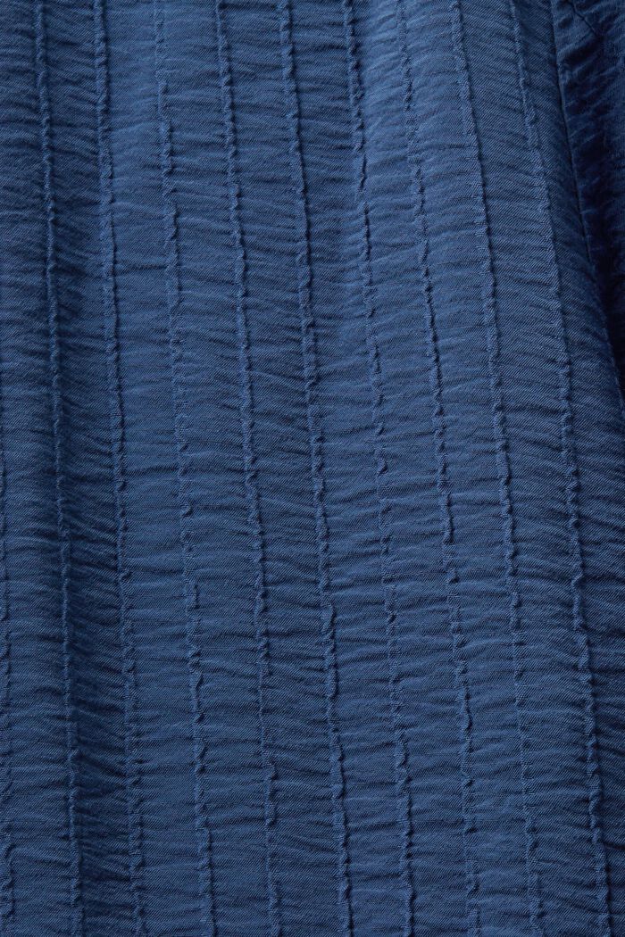 Strukturiertes Minikleid mit Rüschen-Details, GREY BLUE, detail image number 5
