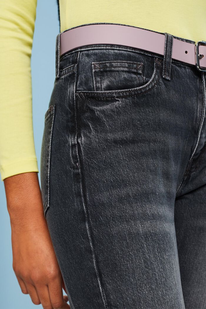 Klassische Jeans in Retro-Optik, BLACK MEDIUM WASHED, detail image number 4
