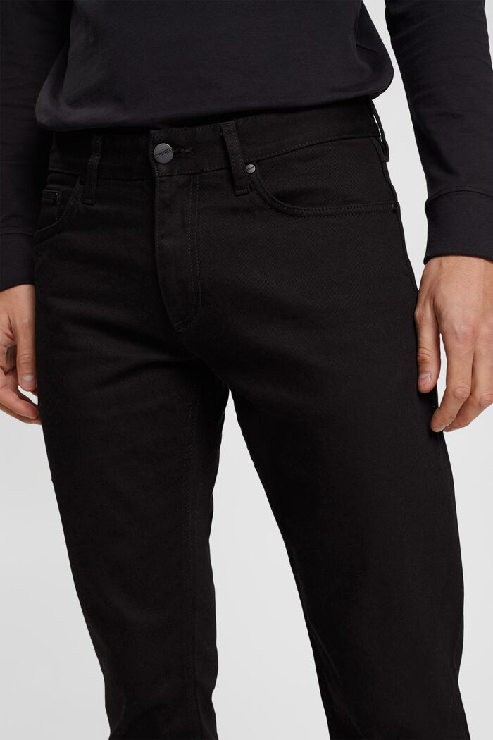 Slim-Fit-Jeans, BLACK RINSE, detail image number 2