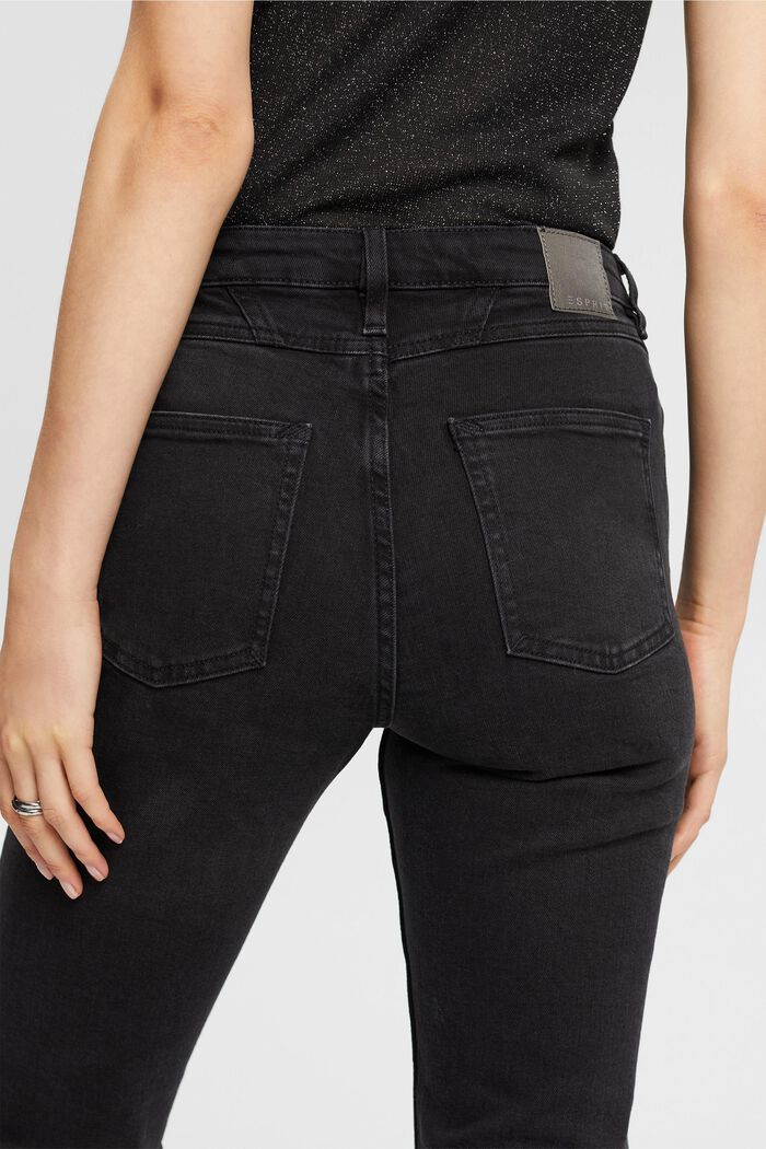 Bootcut Jeans mit mittlerer Bundhöhe, BLACK DARK WASHED, detail image number 2