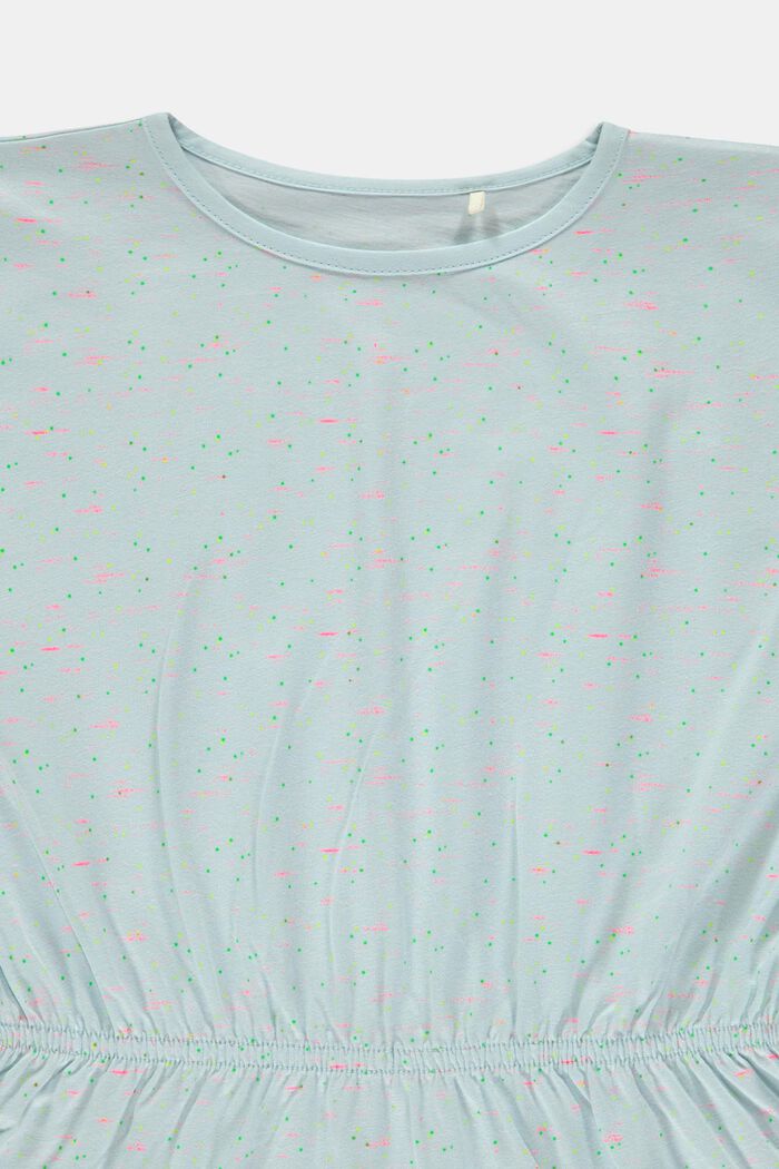 T-Shirt-Kleid mit Print, LIGHT AQUA GREEN, detail image number 2