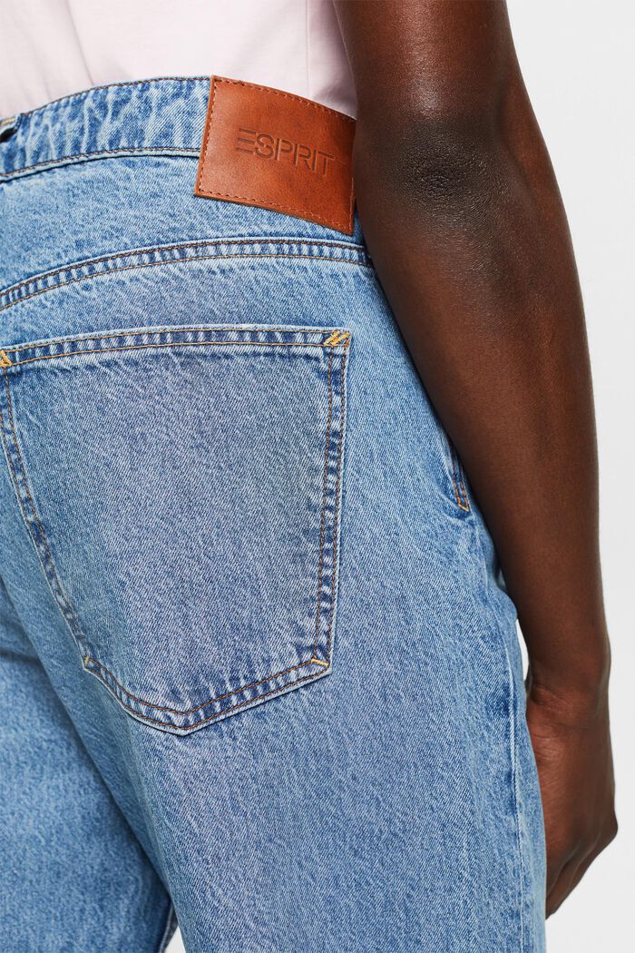 Lockere Retro-Jeans mit mittlerer Bundhöhe, BLUE LIGHT WASHED, detail image number 3