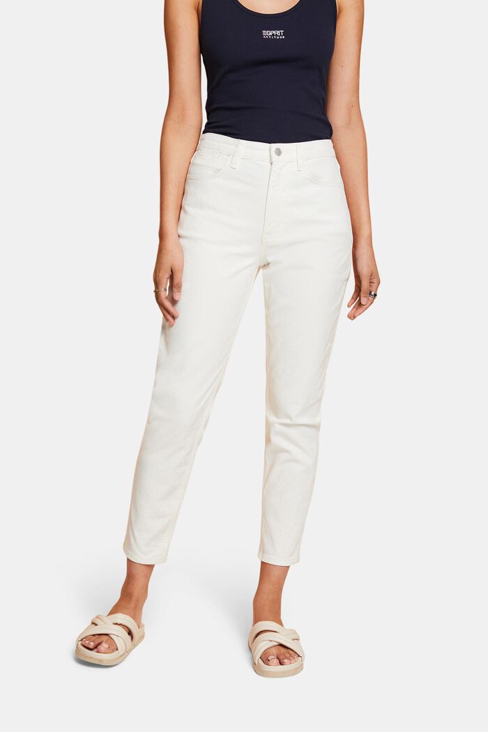 Mom-Fit-Jeans, OFF WHITE, detail image number 0