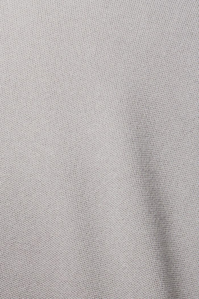 Plisseekleid mit Schößchen, MEDIUM GREY, detail image number 4